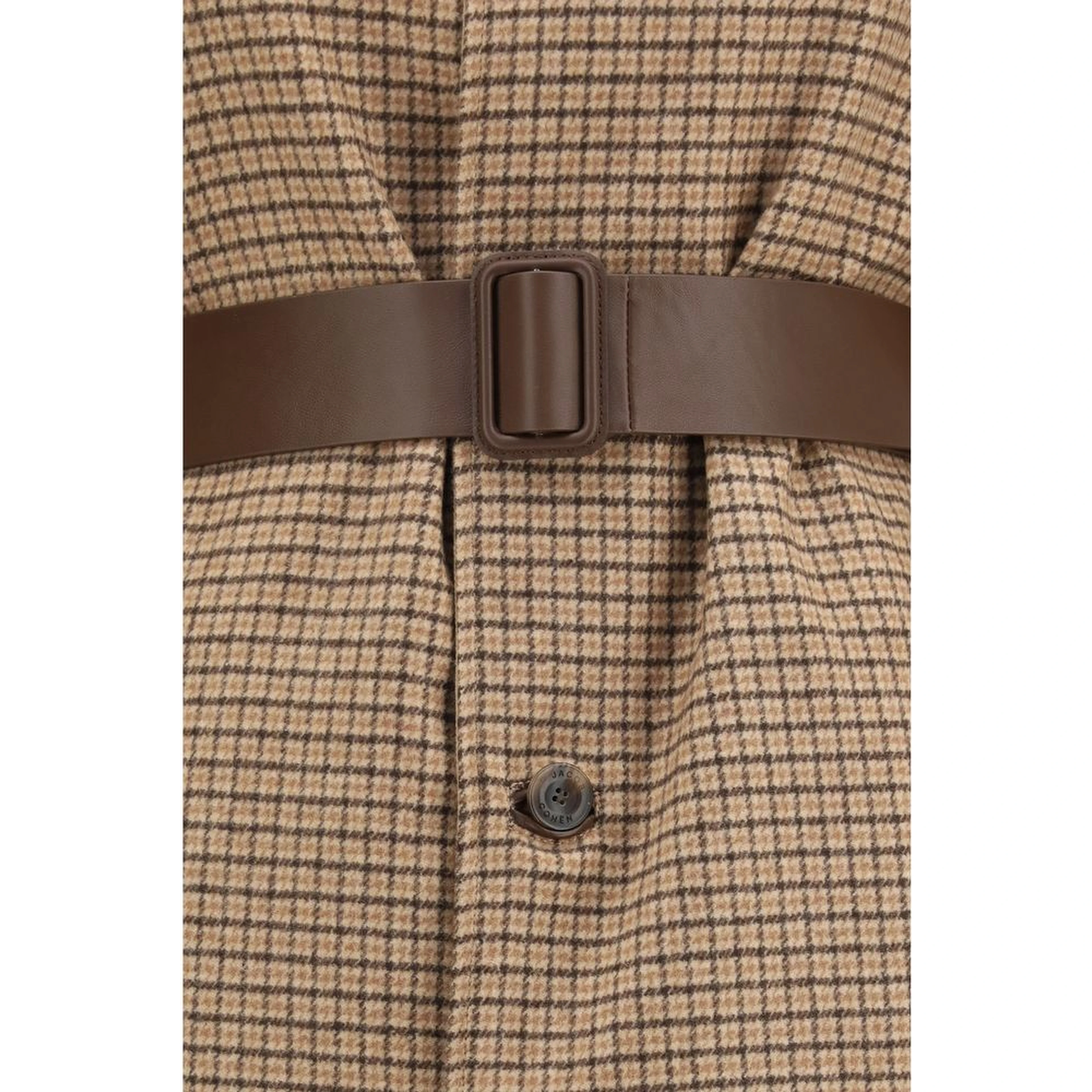 Brown Cotton Coat