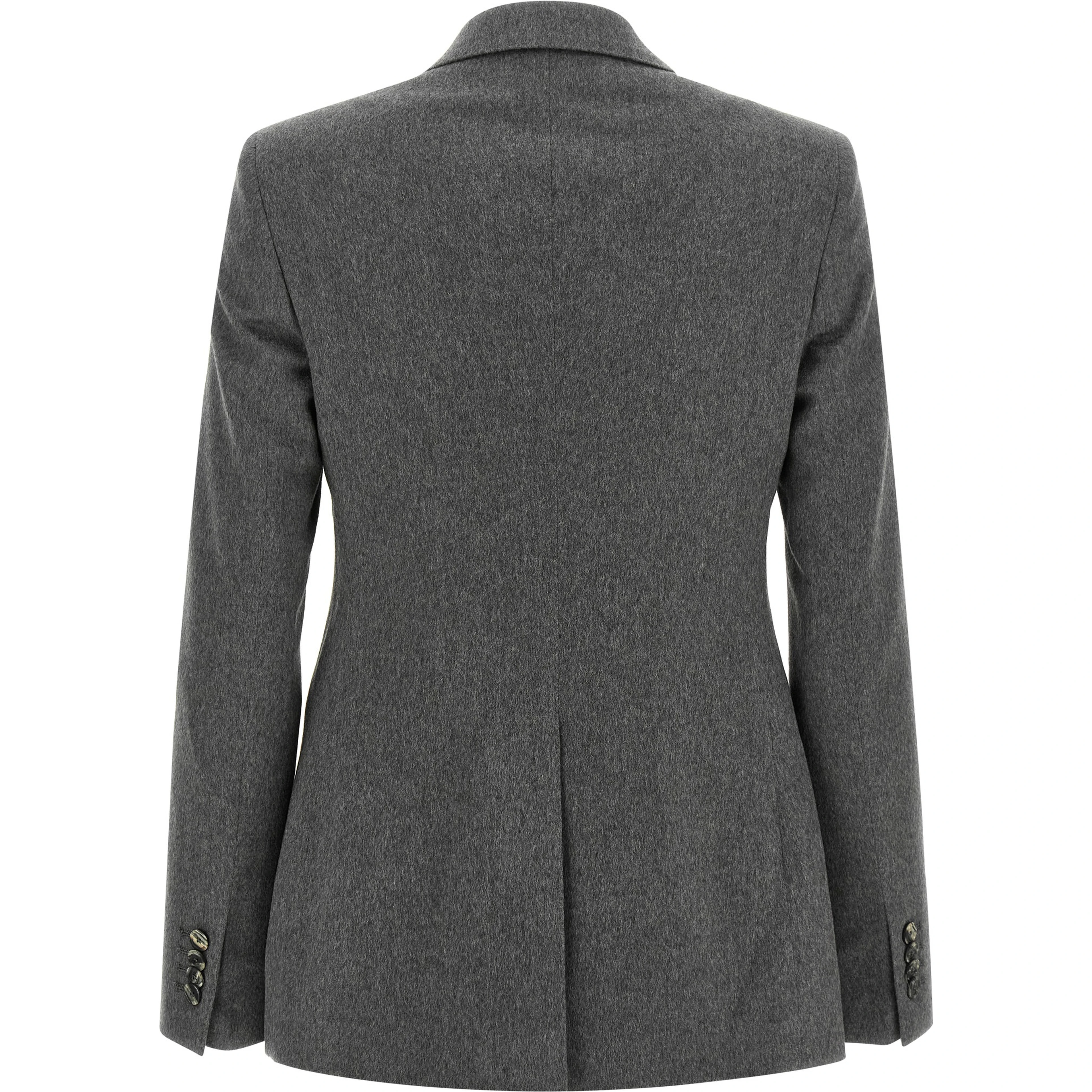 Gray Cashmere Blazer
