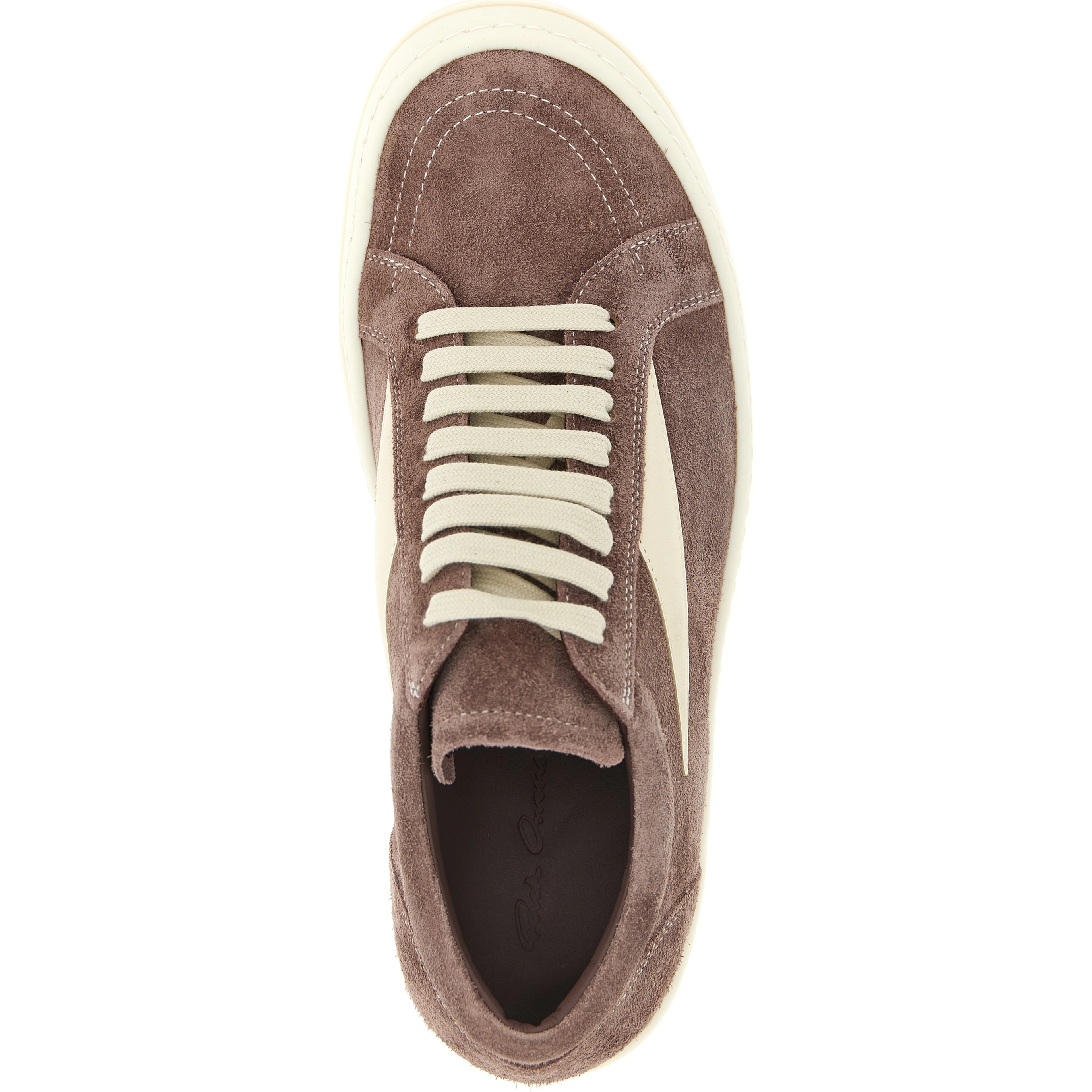 Purple Calfskin Low Top Sneakers