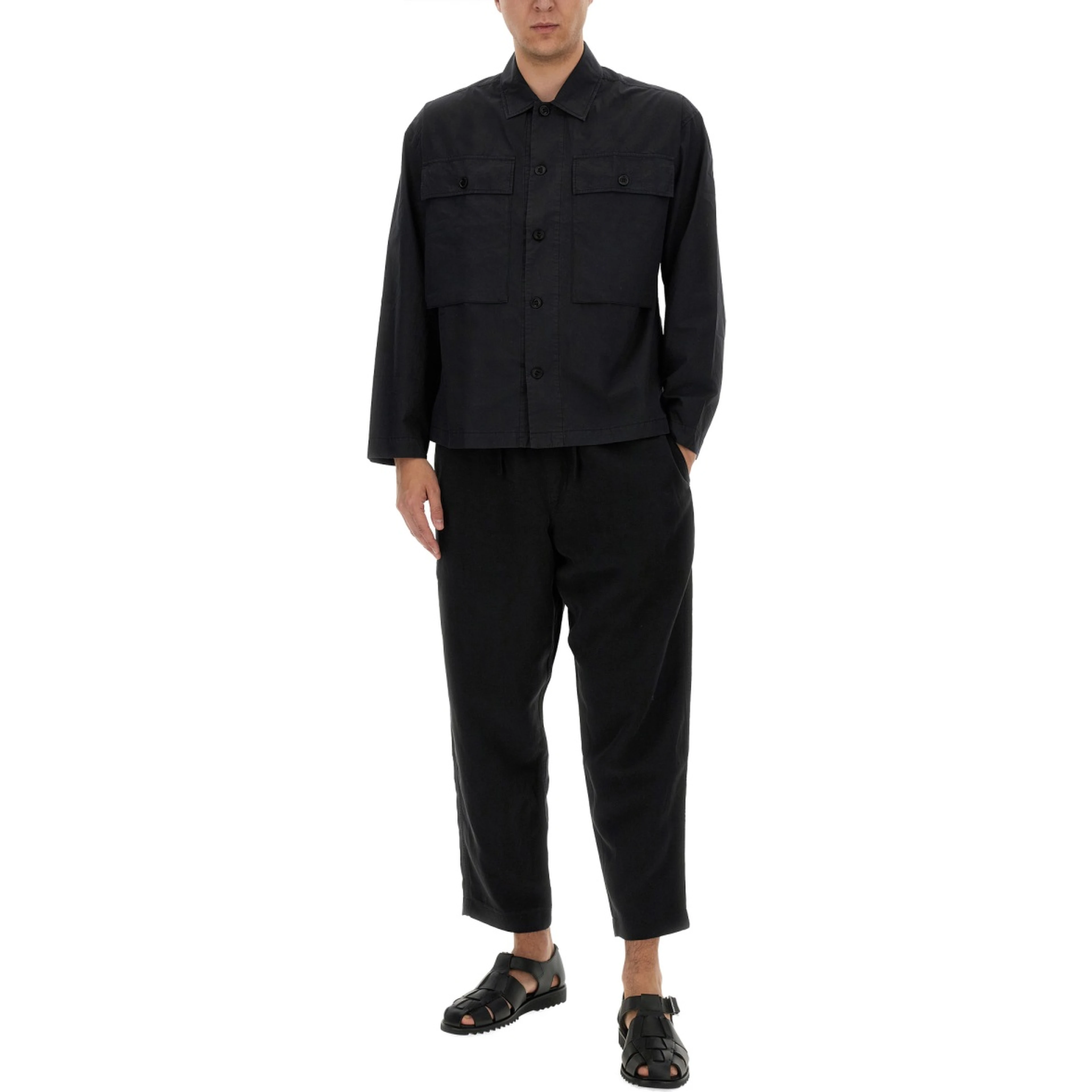 LINEN BLEND PANTS