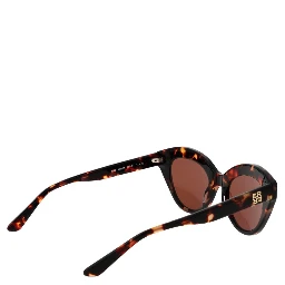 Brown Plastic Sunglasses