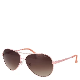 Rose Gold Metal Sunglasses