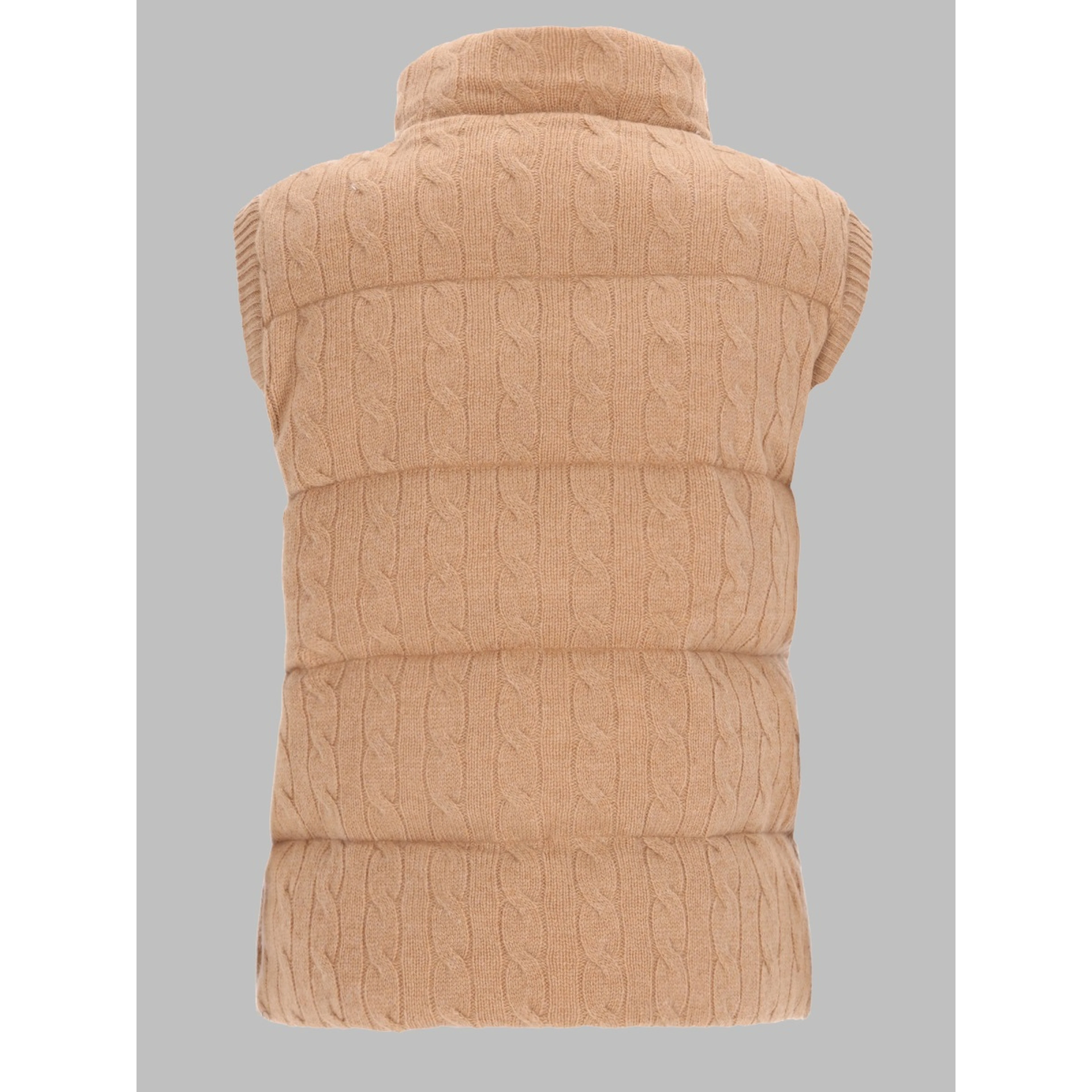 SMANICATO IMBOTTITO IN LANA E CASHMERE