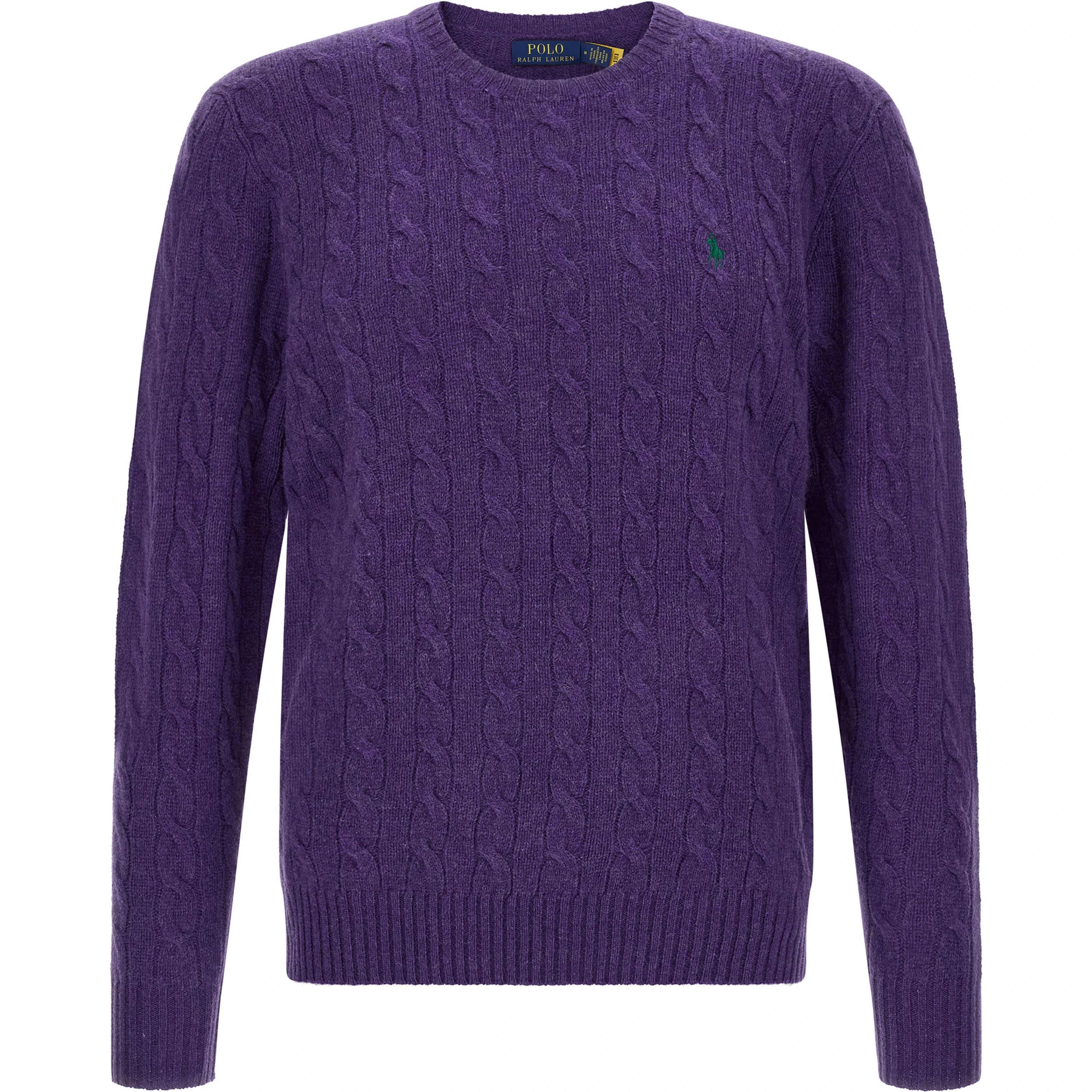 Purple Wool Cardigan
