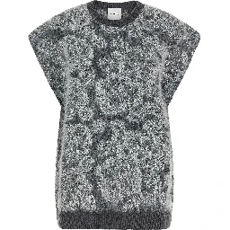 Gray Wool Cardigan
