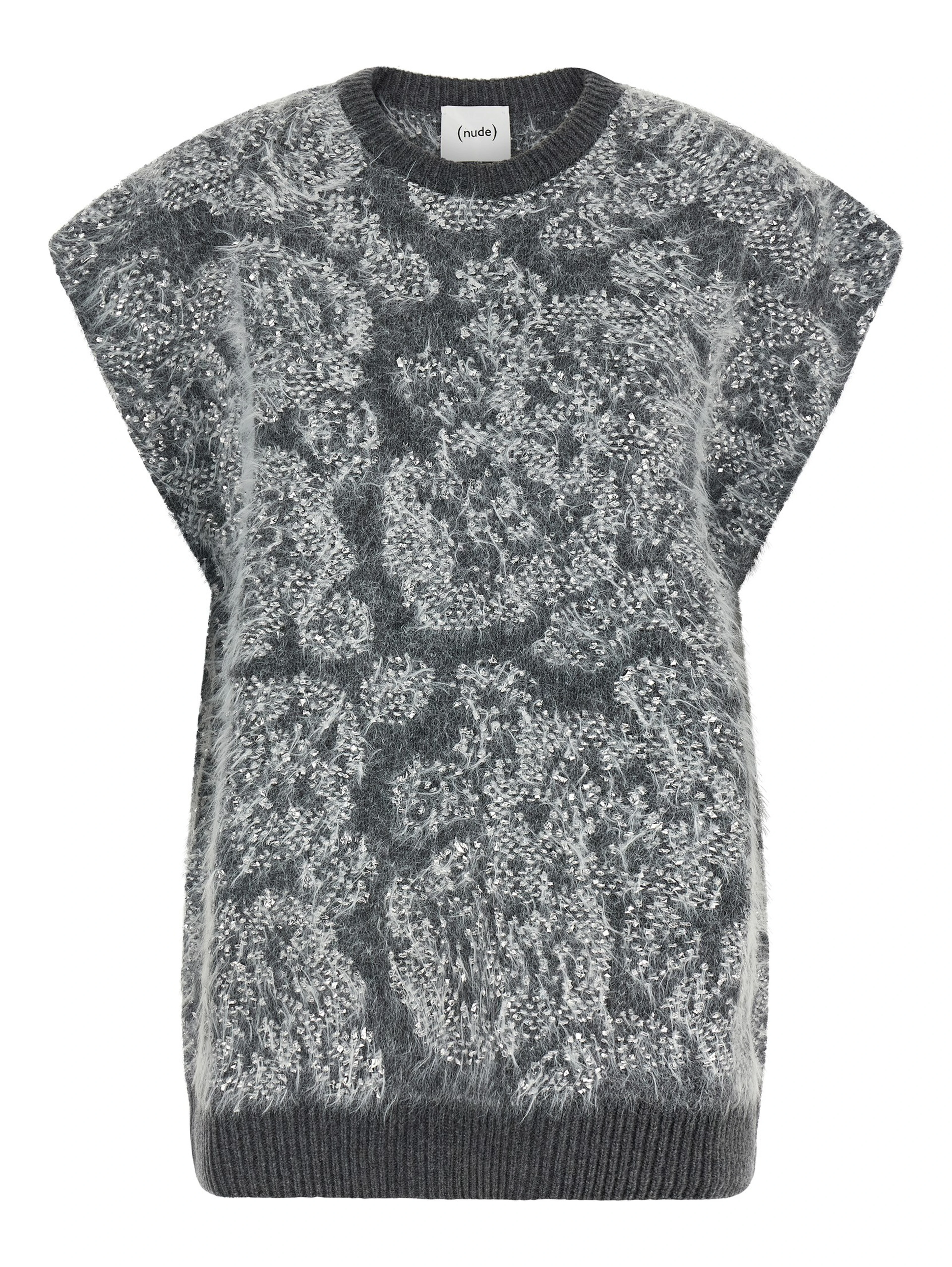 Gray Wool Cardigan