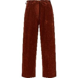 Multicolor Viscose Casual Pants