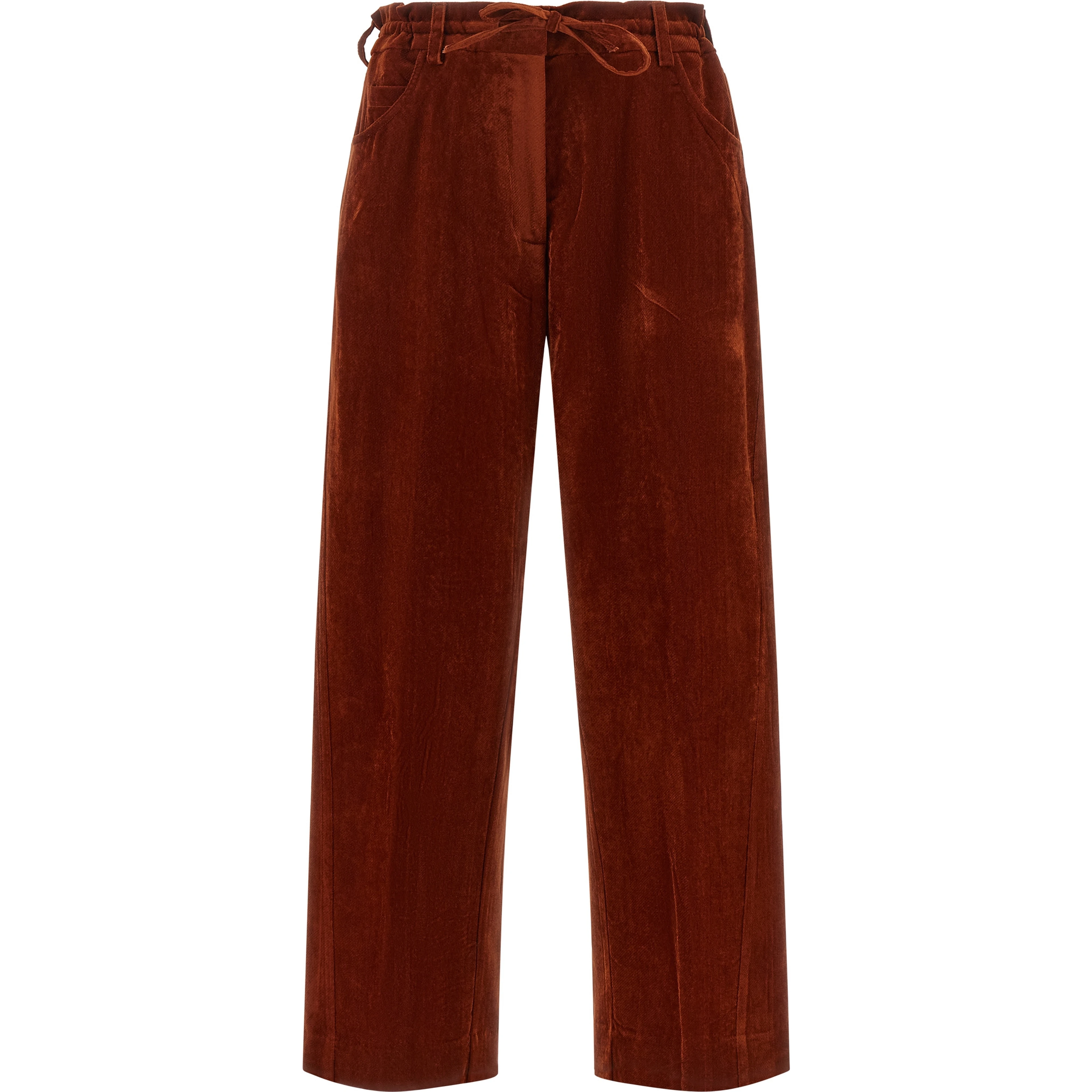 Multicolor Viscose Casual Pants