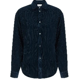 Blue Viscose Blouse