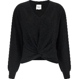 Black Wool Cardigan