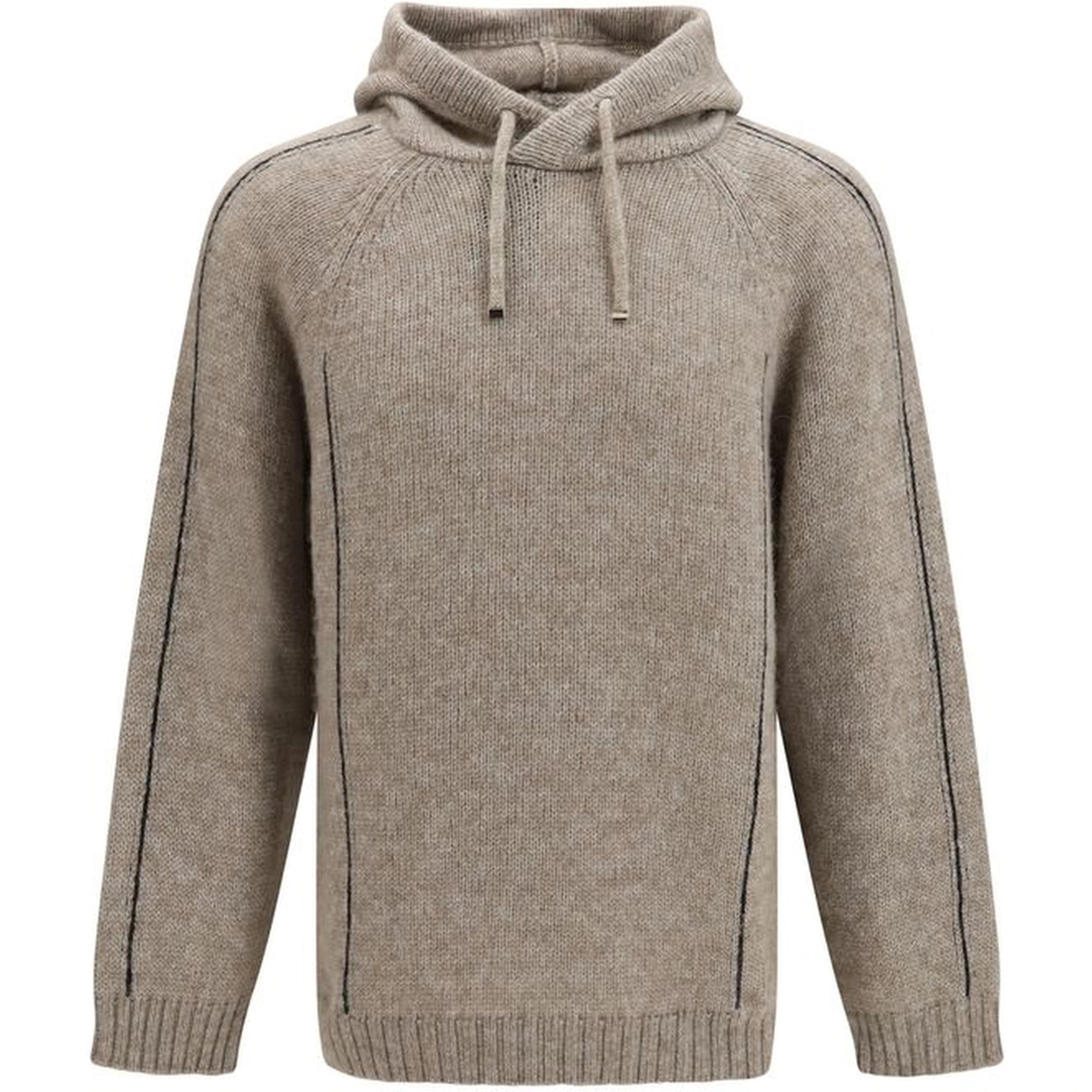 Beige Alpaca Vicugna Pacos Hoodie