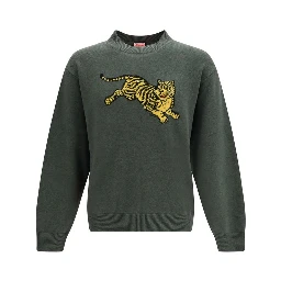 Bicolor Cotton Sweatshirt