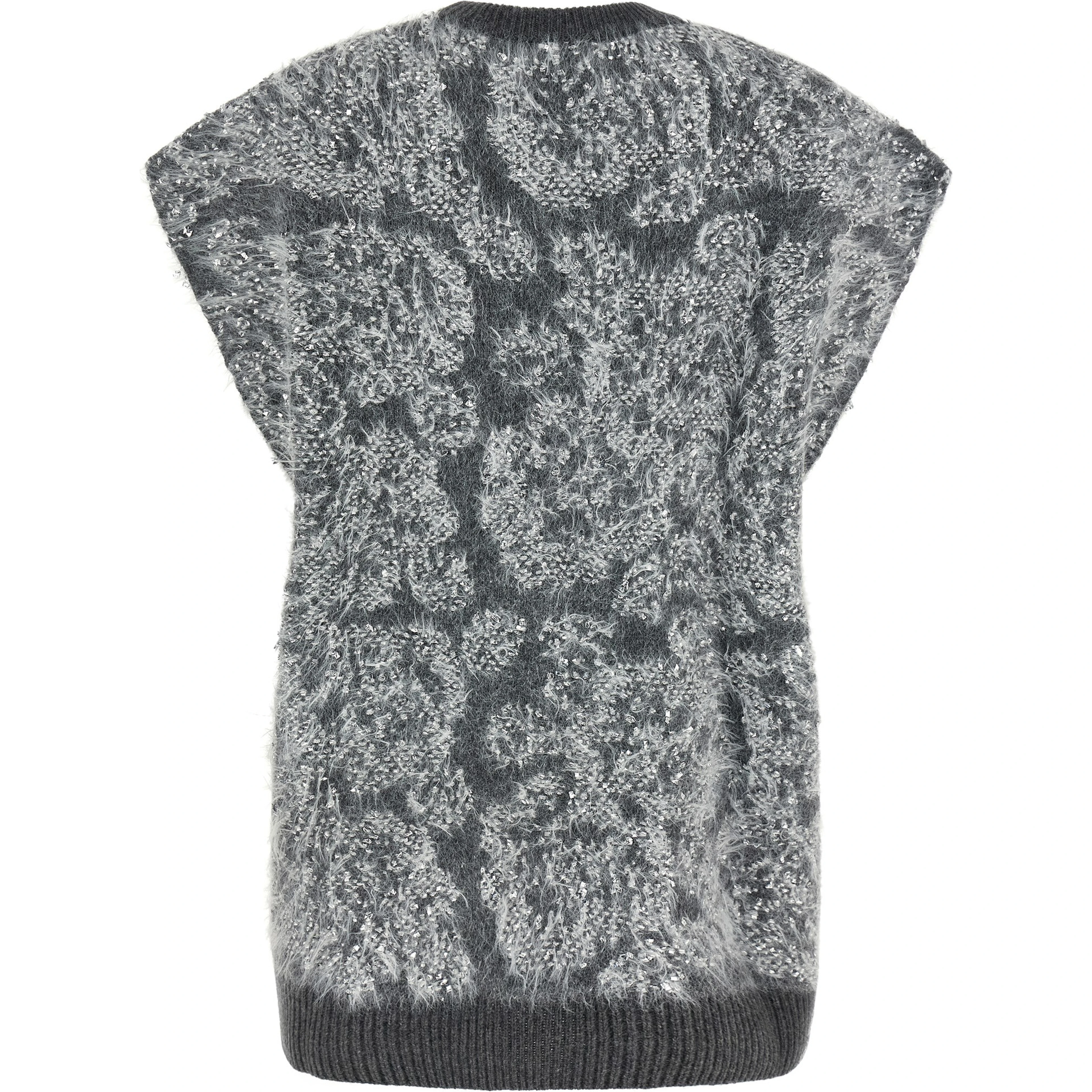 Gray Wool Cardigan