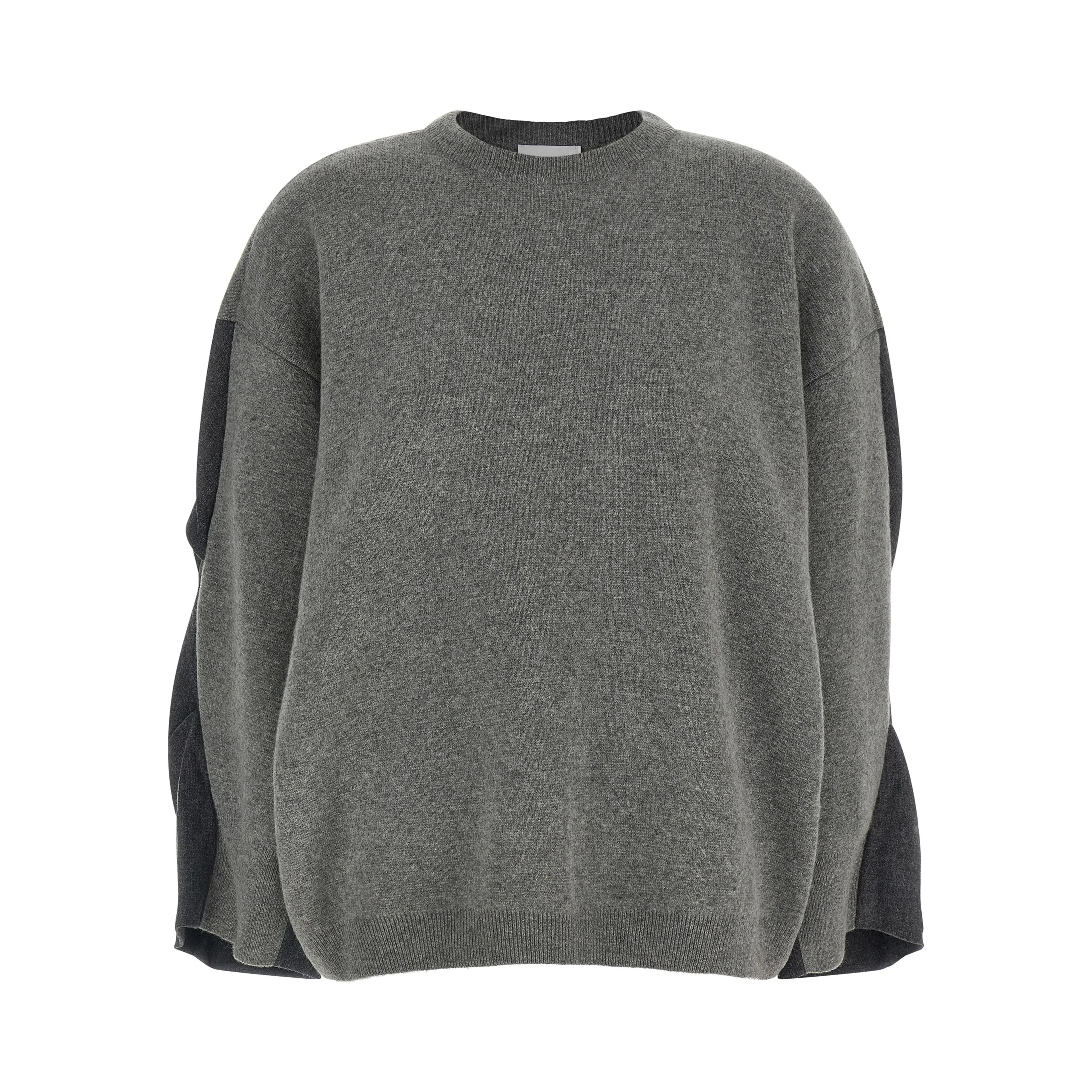 Gray Wool Cardigan