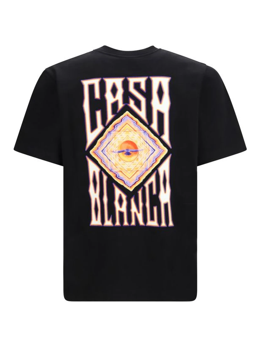 Black Cotton T-Shirt