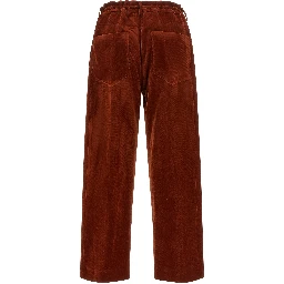 Multicolor Viscose Casual Pants