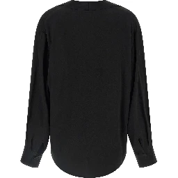 Black Viscose Blouse