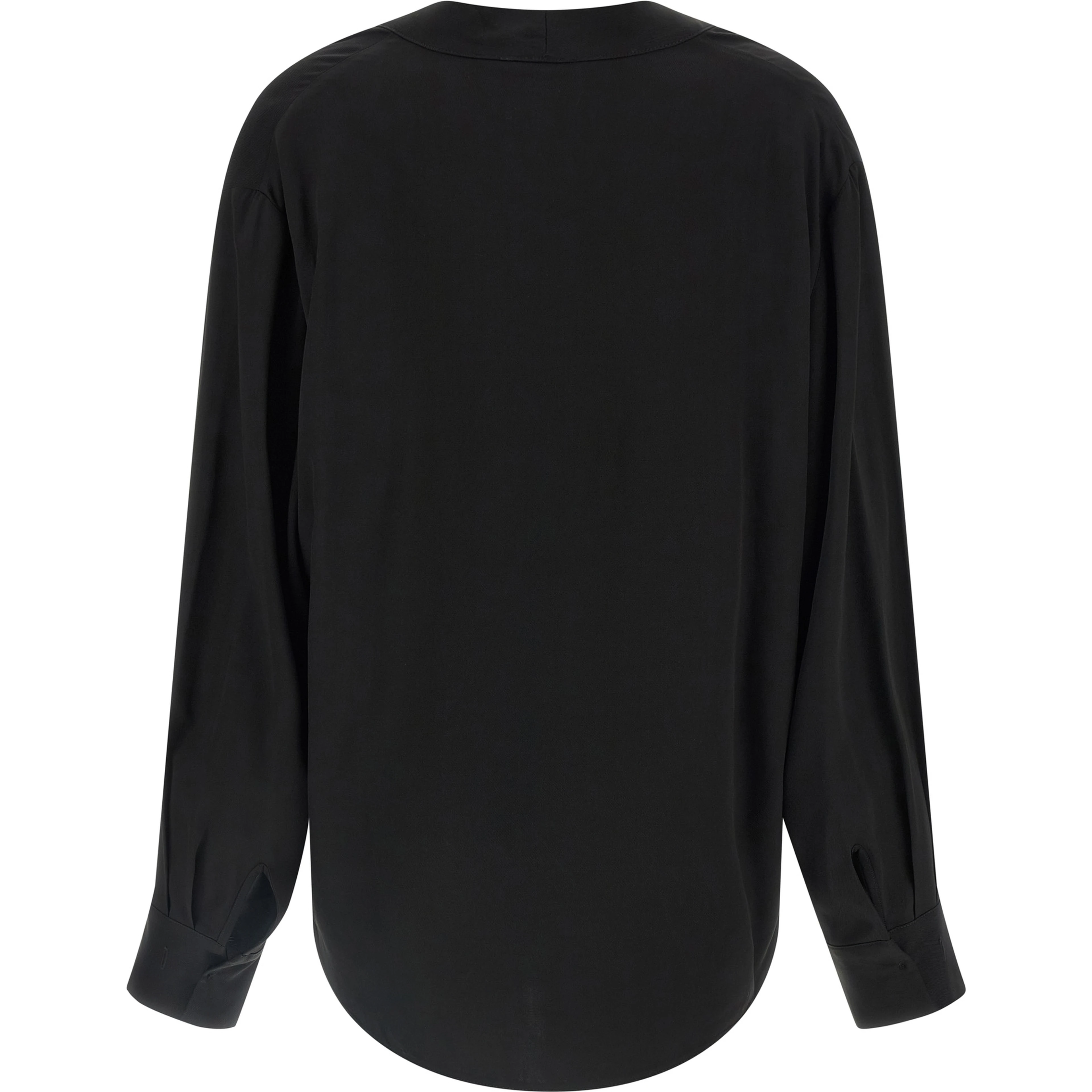 Black Viscose Blouse