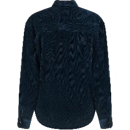 Blue Viscose Blouse