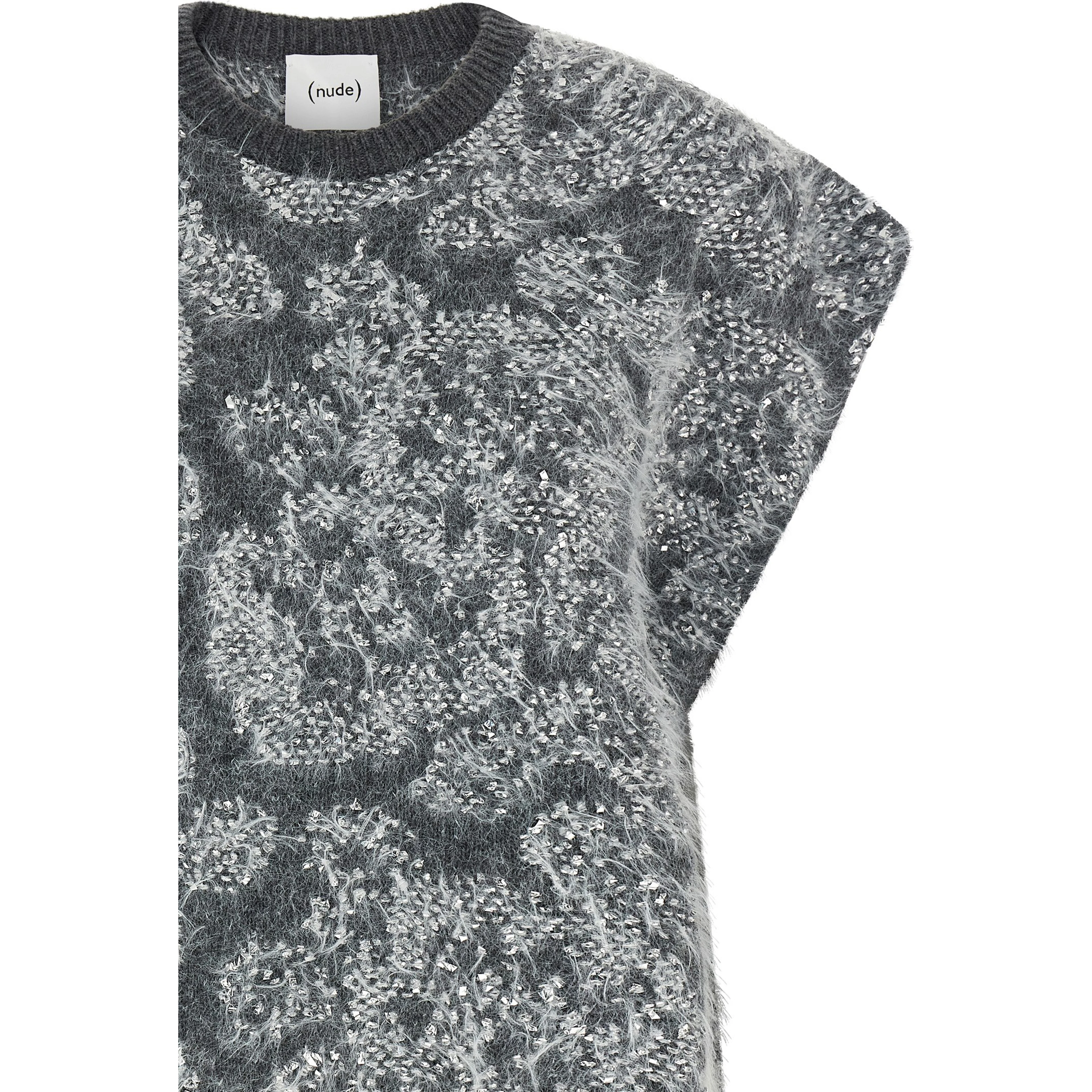 Gray Wool Cardigan