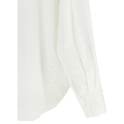 White Viscose Blouse