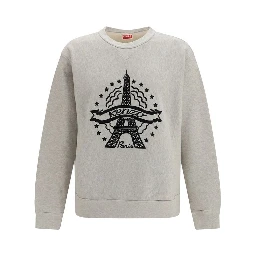 Gray Cotton Sweatshirt