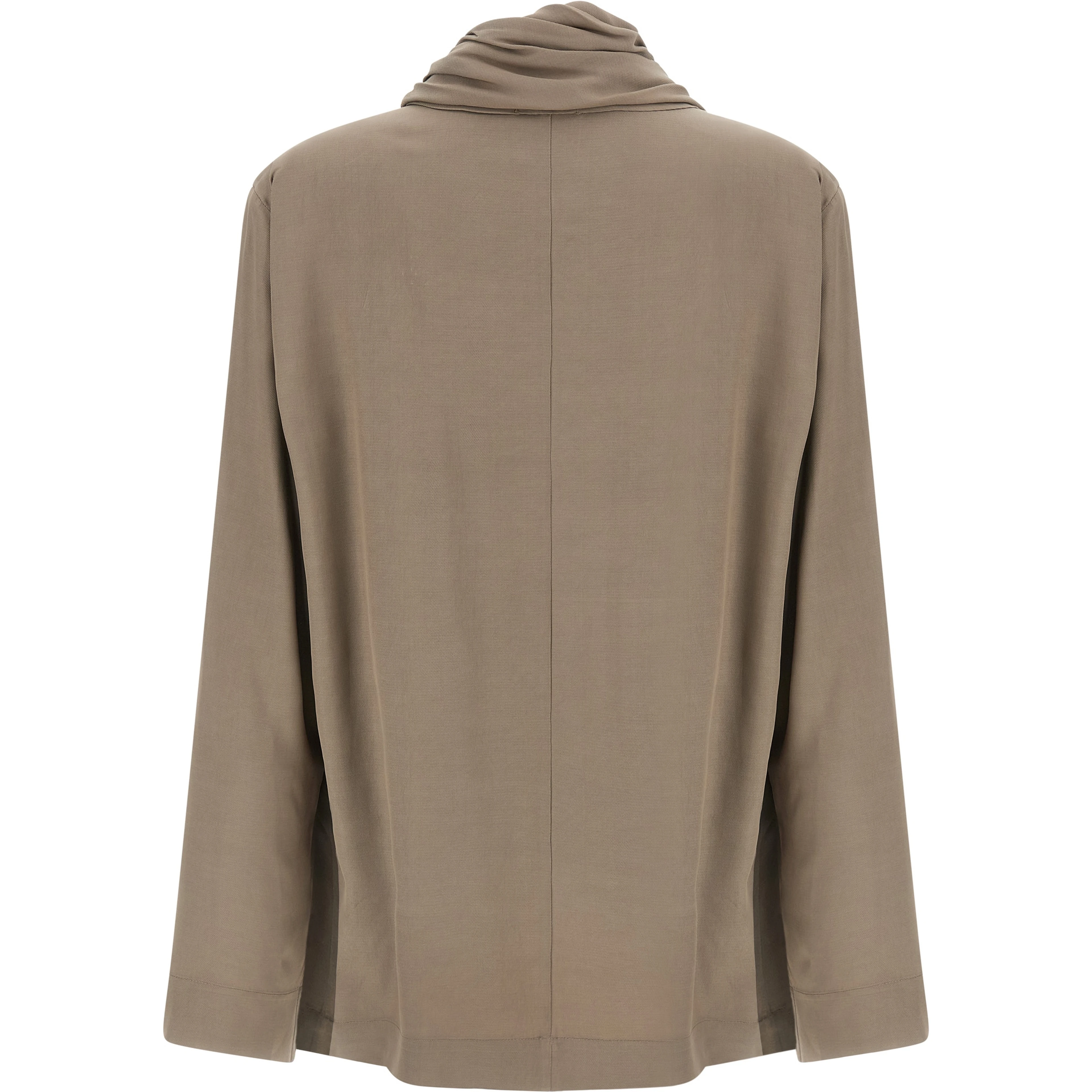 Gray Viscose Blouse