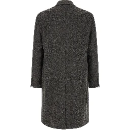 Gray Virgin Wool Coat