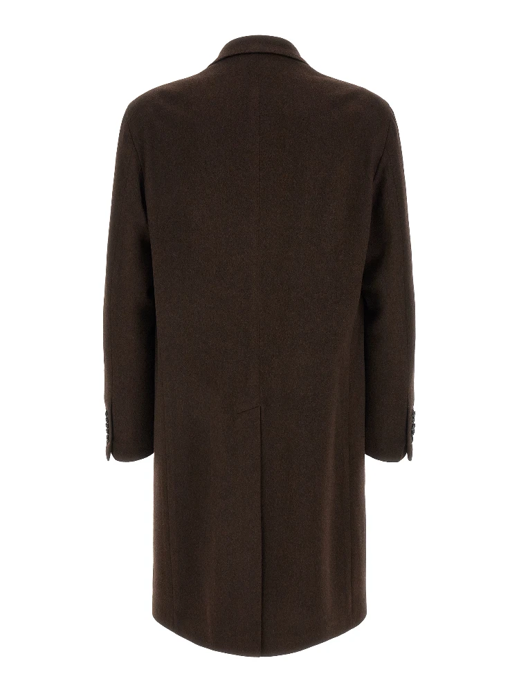 Brown Virgin Wool Coat alternative