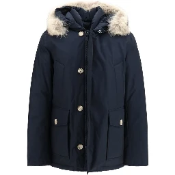 Blue Cotton Parka