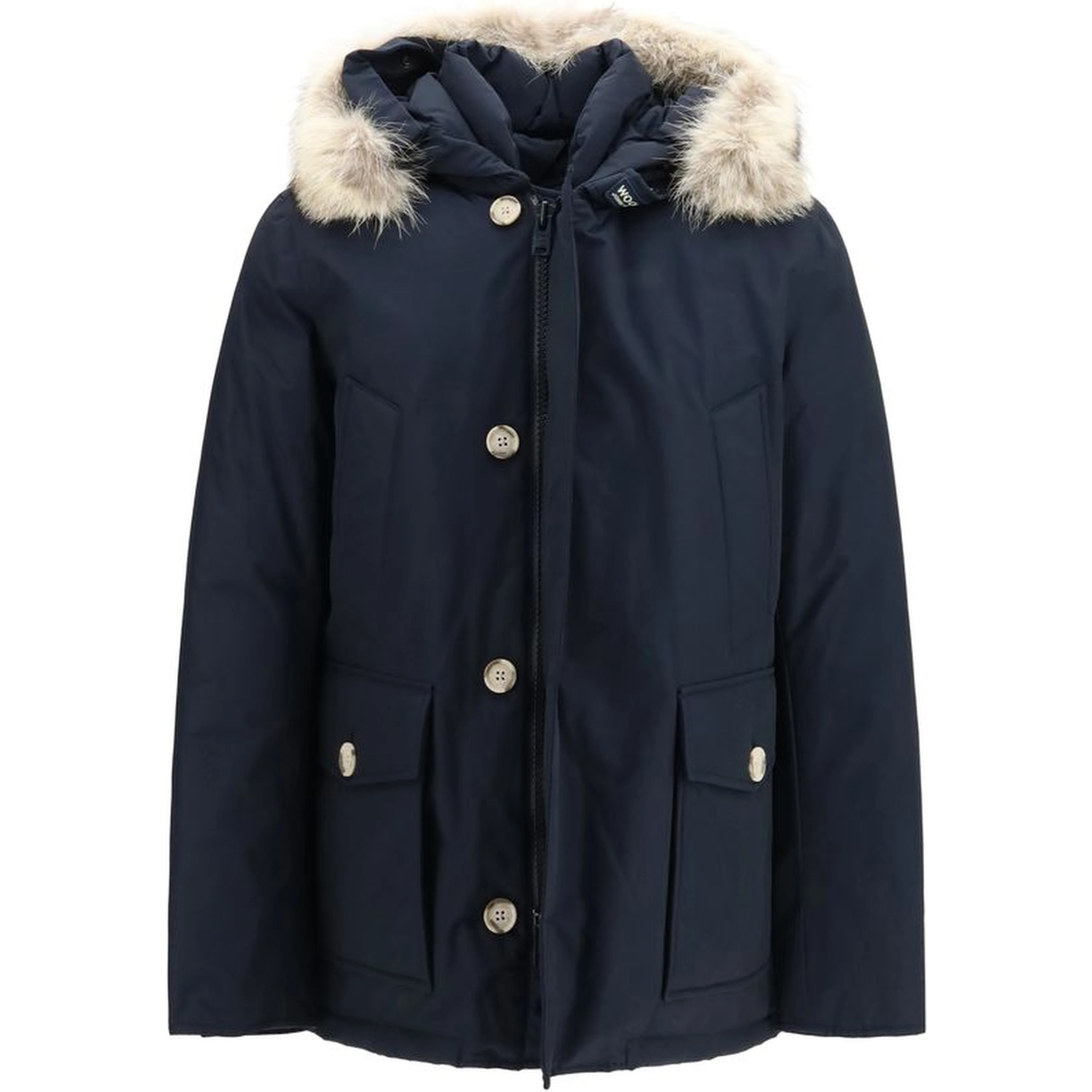 Blue Cotton Parka