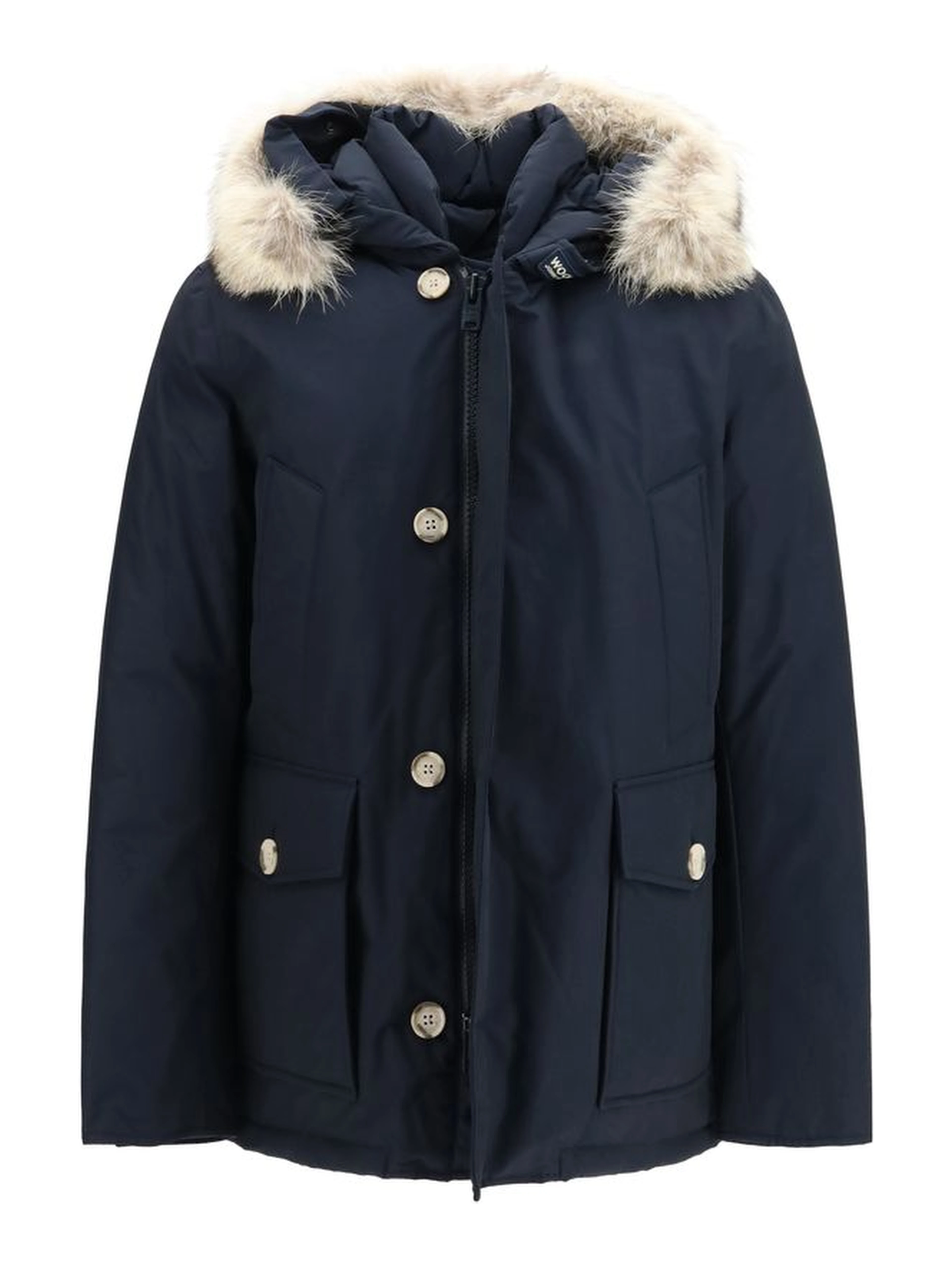 Blue Cotton Parka
