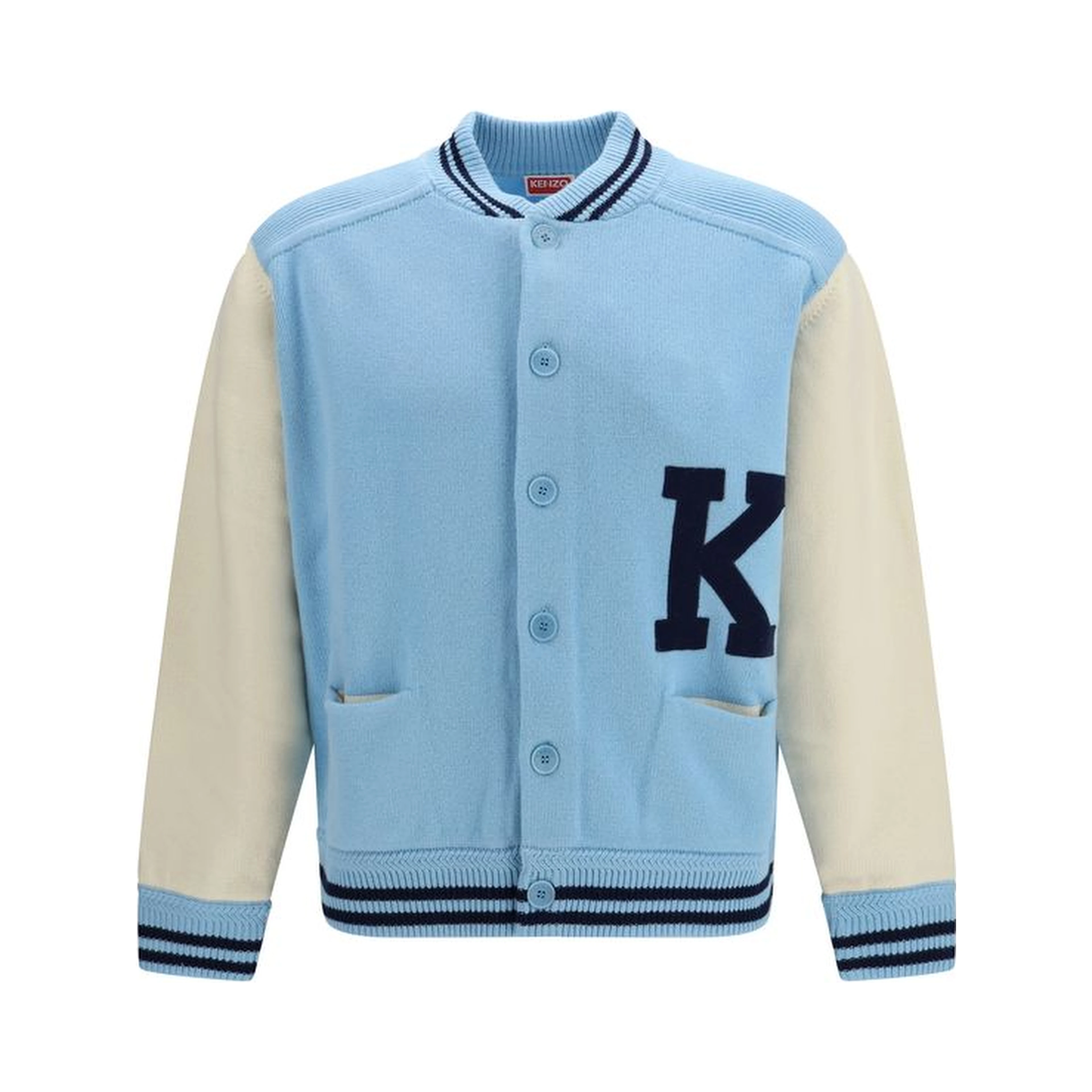 Blue Wool Oves Aries Bomber