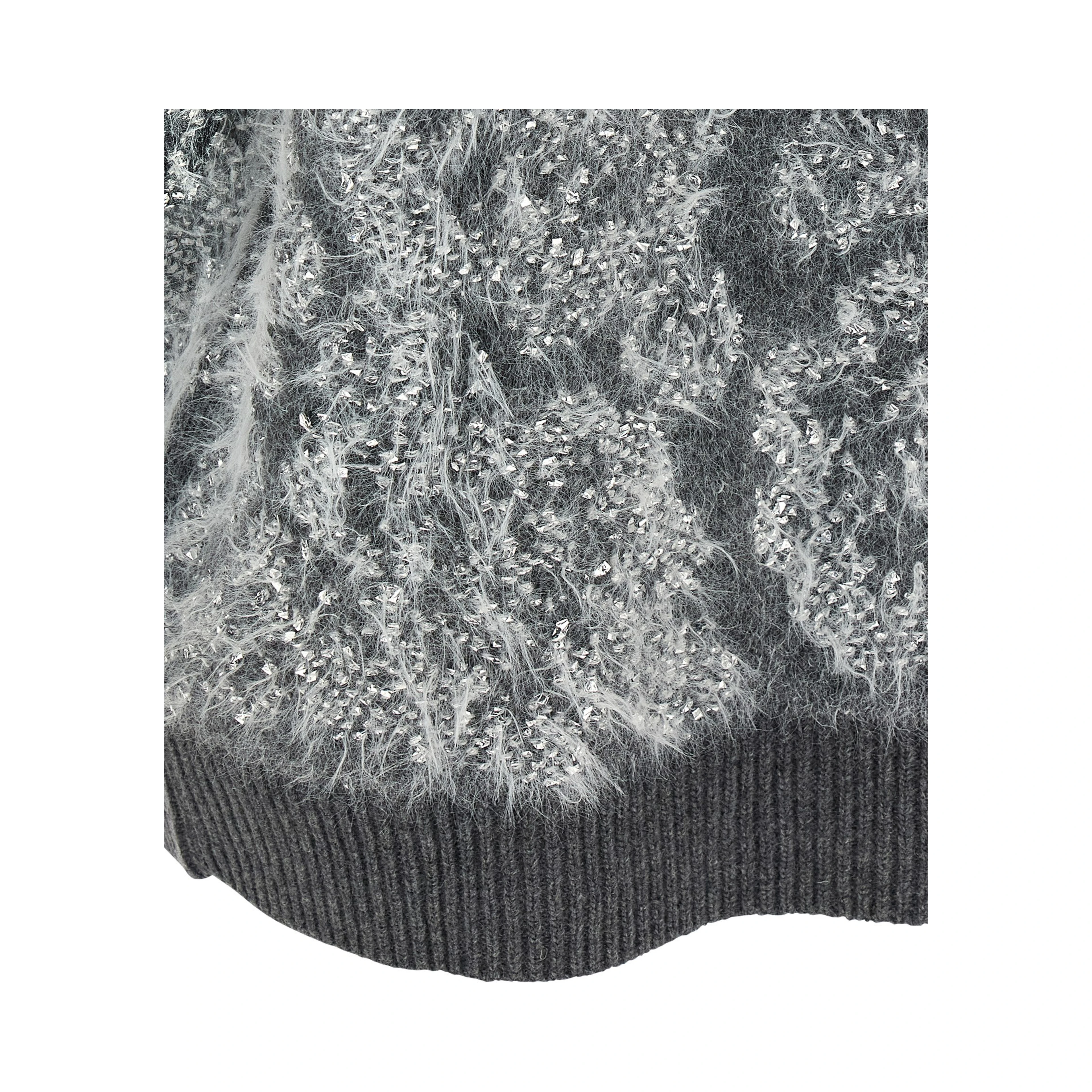 Gray Wool Cardigan