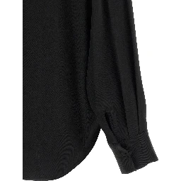 Black Viscose Blouse