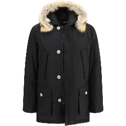 Black Polyamide Coat