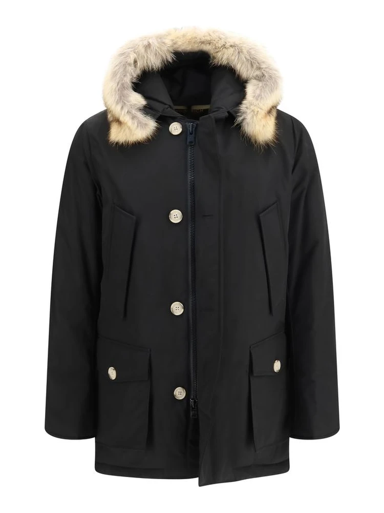 Black Polyamide Coat