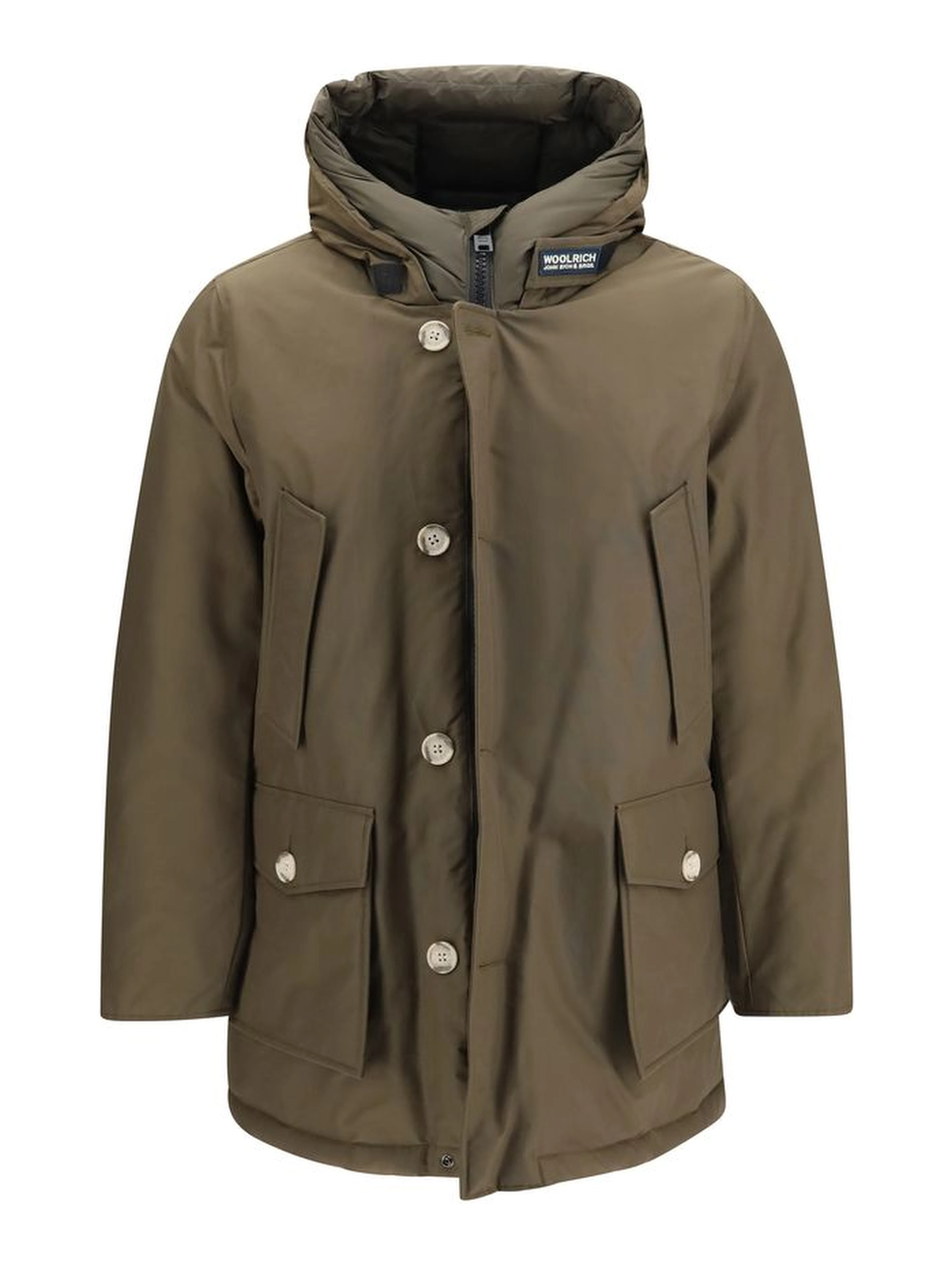 Bicolor Goose Down Coat