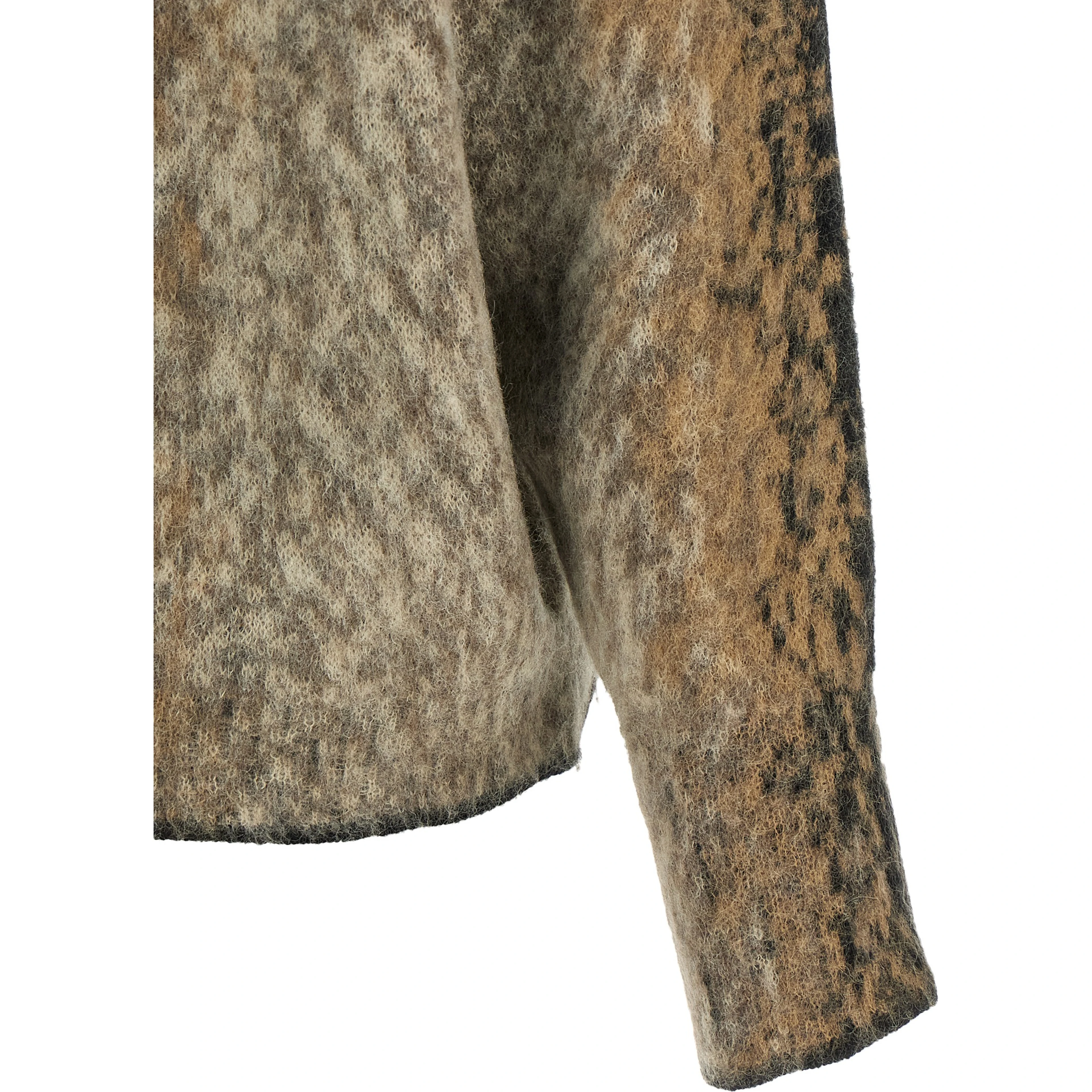 Brown Wool Cardigan