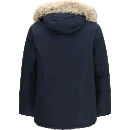 Blue Cotton Parka