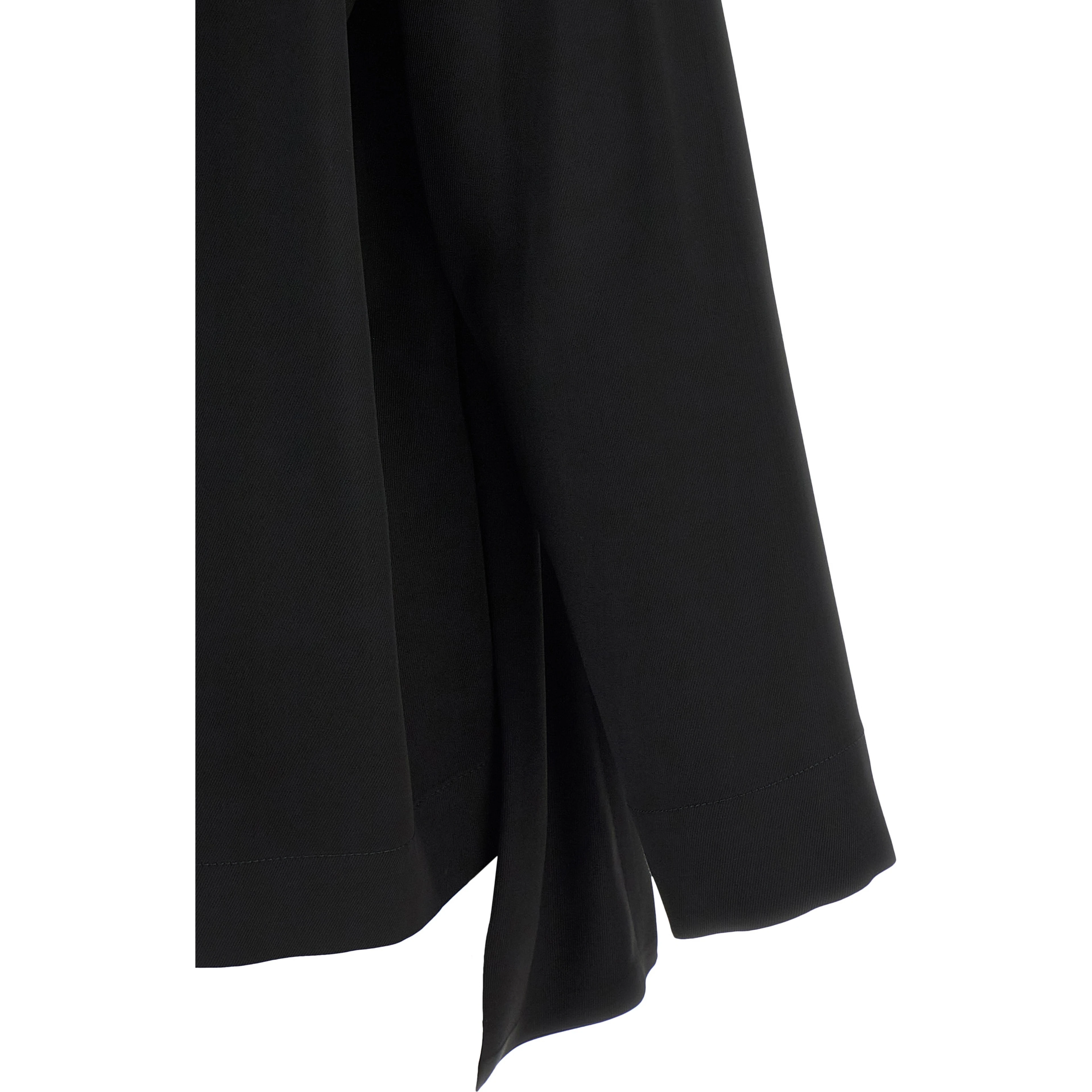 Black Viscose Blouse
