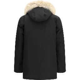 Black Polyamide Coat