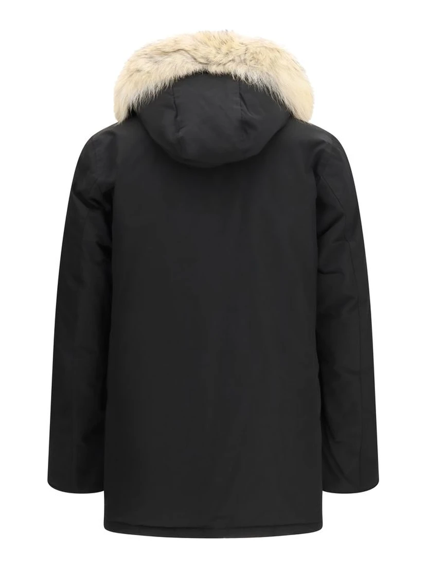 Black Polyamide Coat