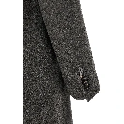 Gray Virgin Wool Coat