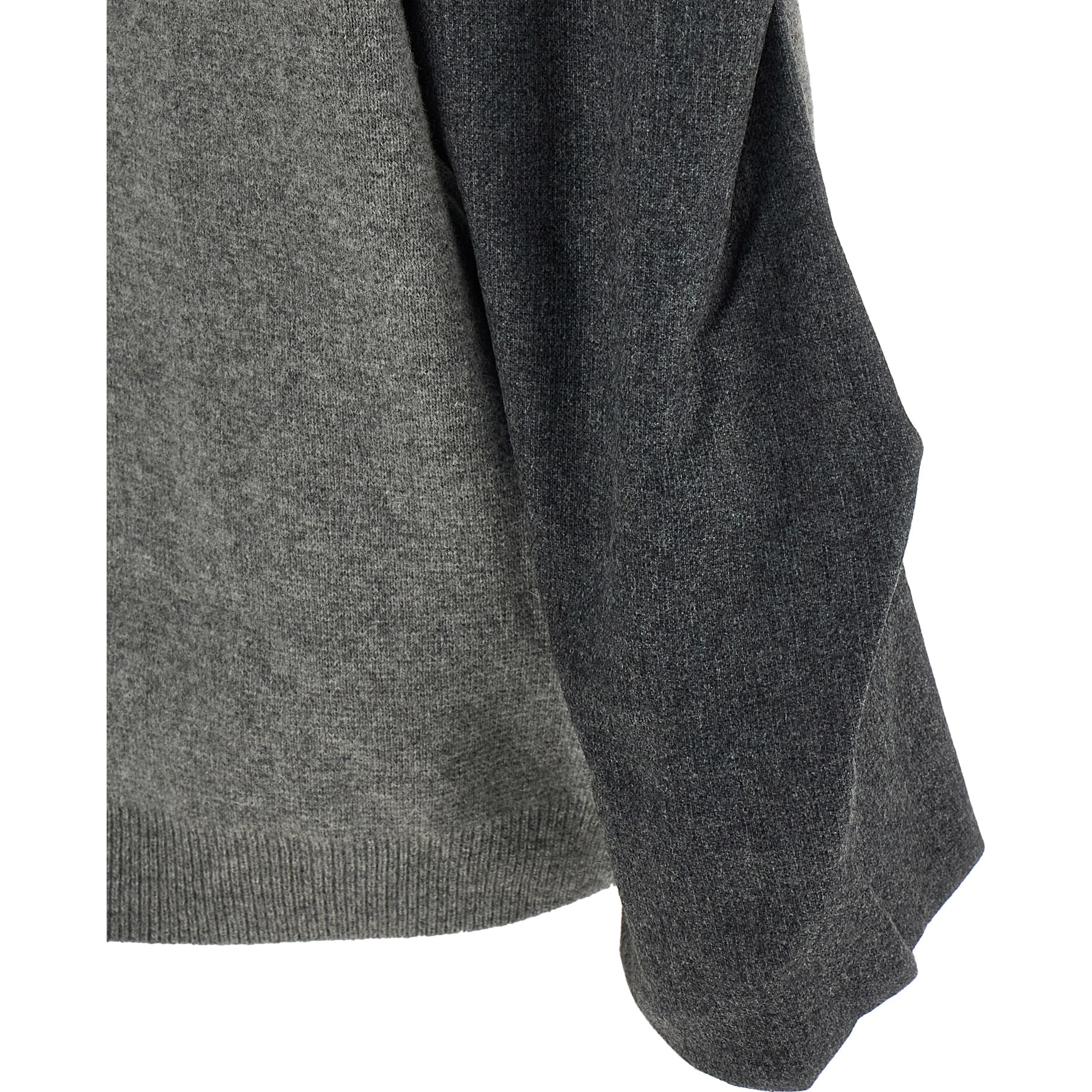 Gray Wool Cardigan