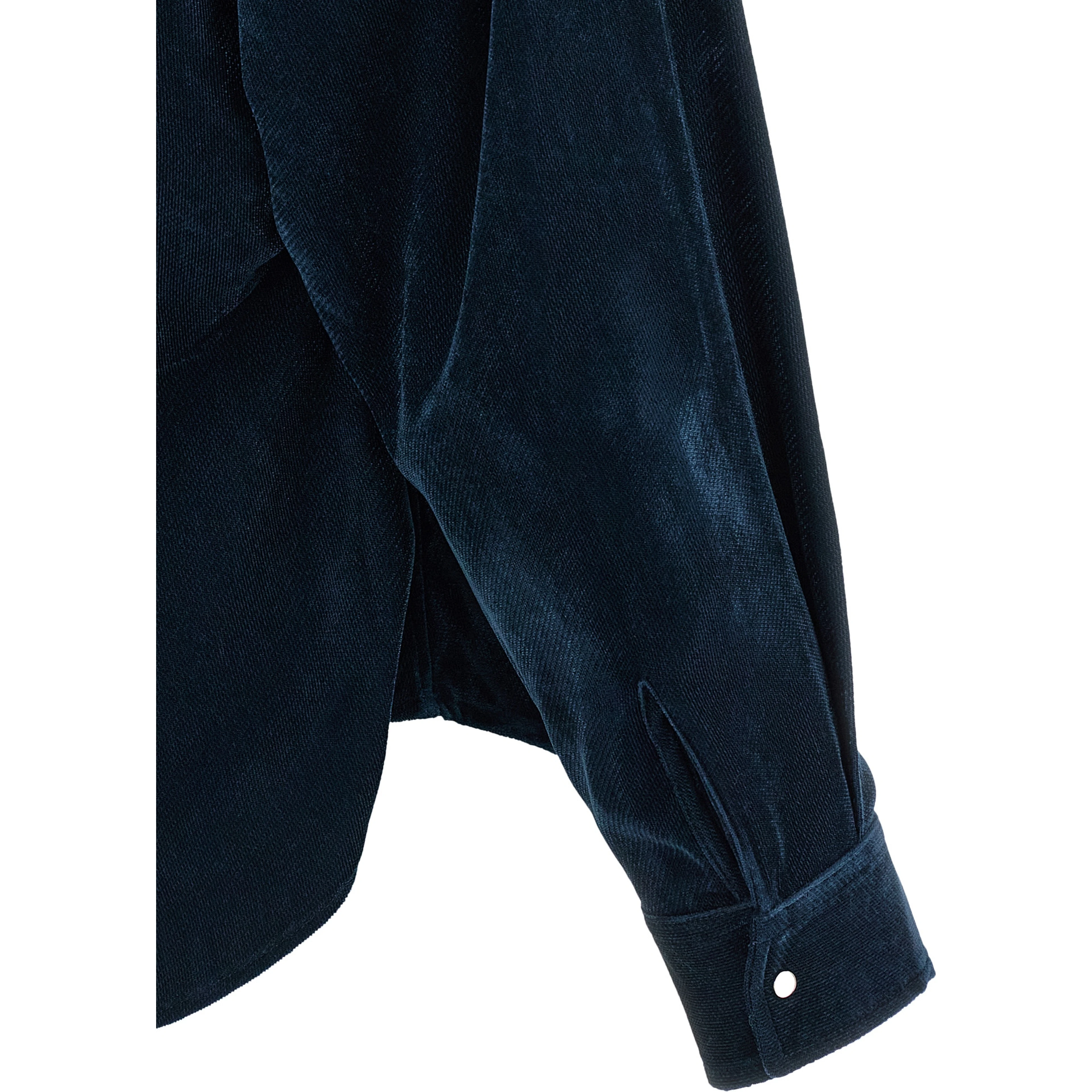 Blue Viscose Blouse