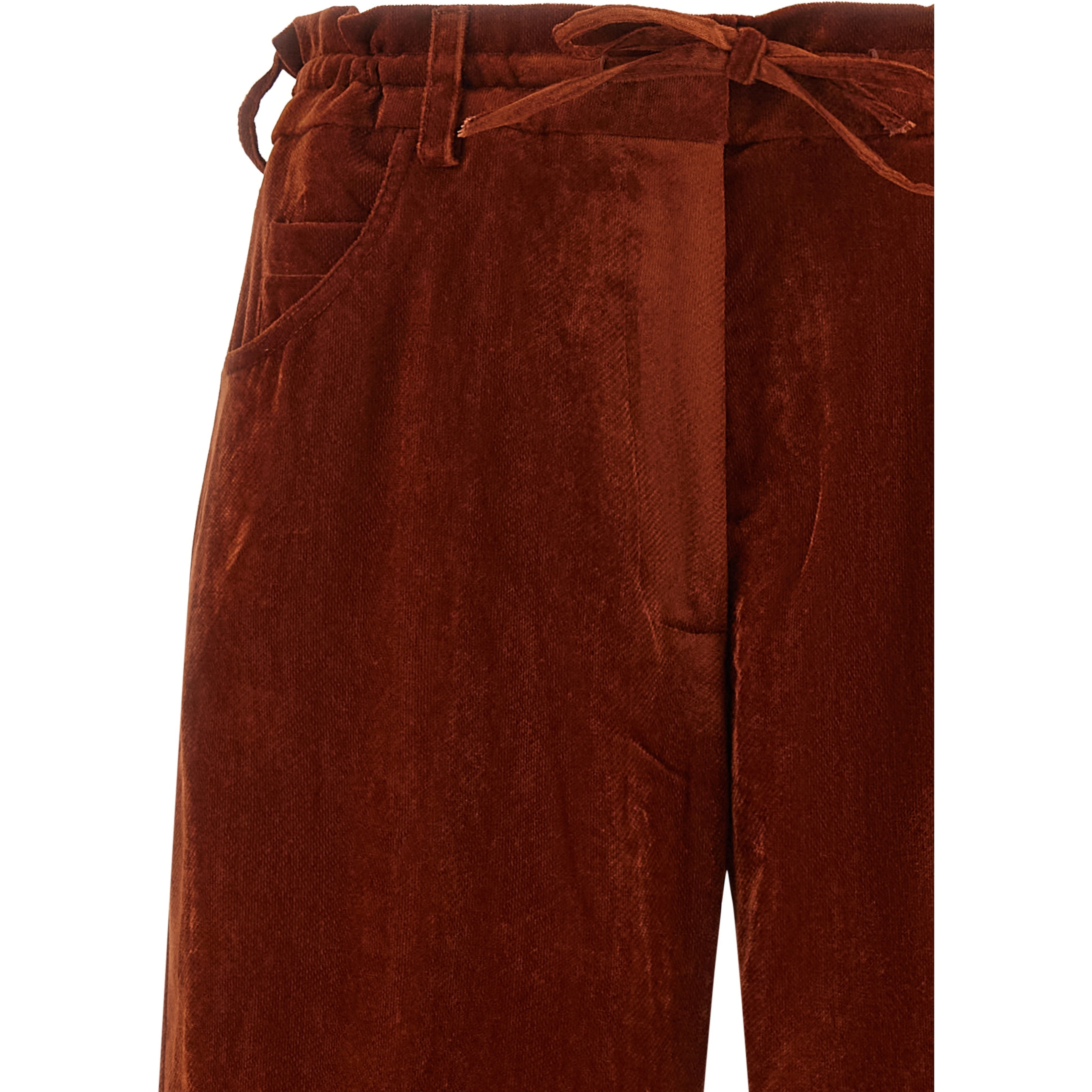 Multicolor Viscose Casual Pants