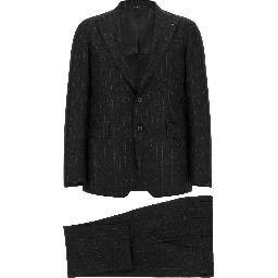 Gray Virgin Wool Two-Piece Suit