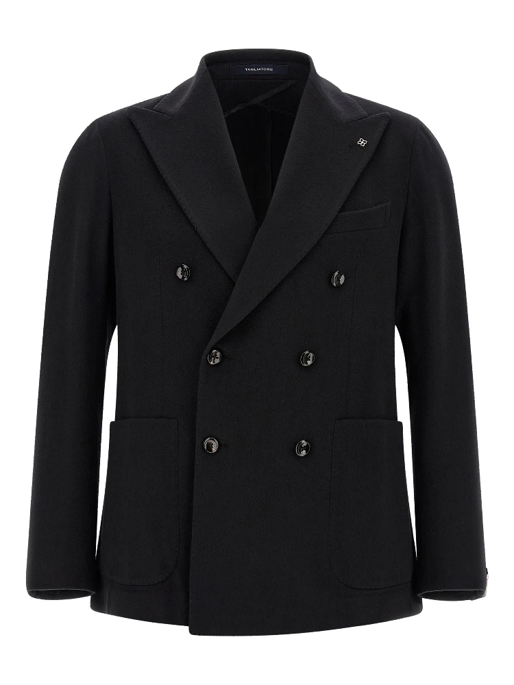 Black Cashmere Blazer