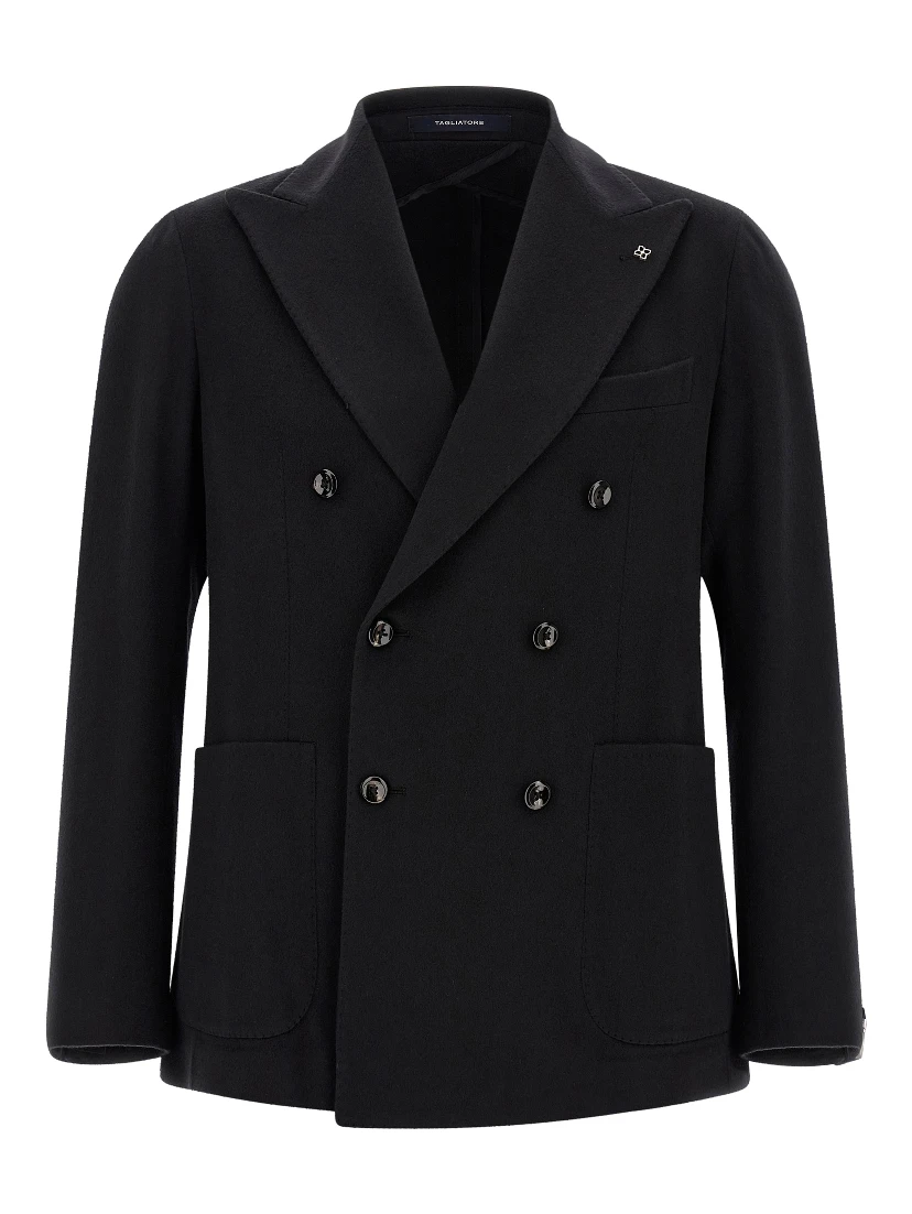 Black Cashmere Blazer